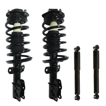 LITU Front Air Suspension Shock Struts for Dodge Ram 1500 Air Shock Absorber 4877146AC 4877147AF
