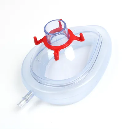 non-toxic anesthesia mask with anesthesia breathing circuits
