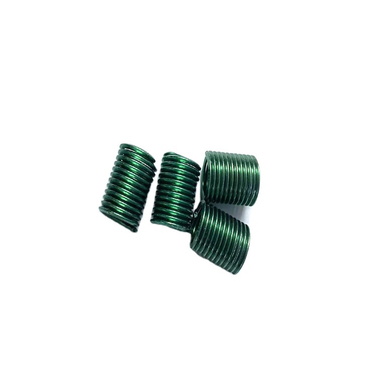 M10*1.5*12K Green Steel Material 304 Stainless Steel Wire Thread Insert Metric System Packed in Carton