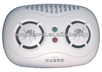 Dual channel electric ultrasonic mosquito repeller, pest control