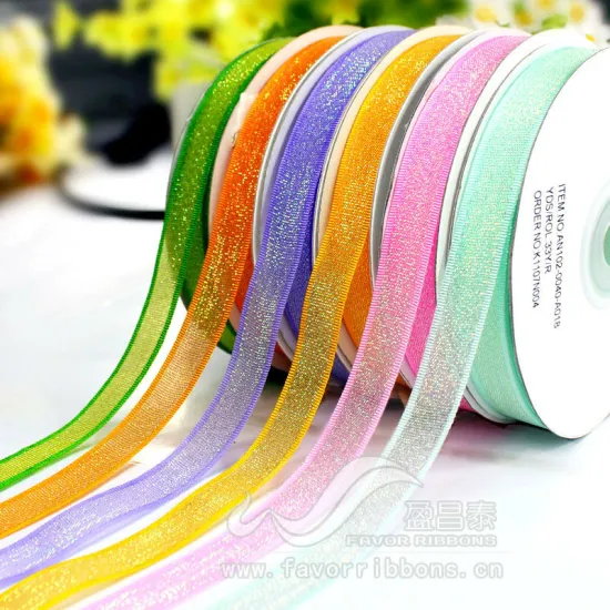 Mesh Metallic ribbon