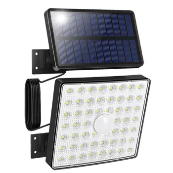 54 SMD Adjustable Angle Waterproof Emergency Motion Sensor LED Outdoor Wall Light
