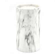 Rechargeable Marbled Led Water Fountain Candles