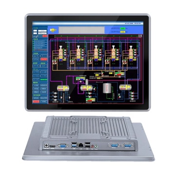 17 inch pc fanless industrial