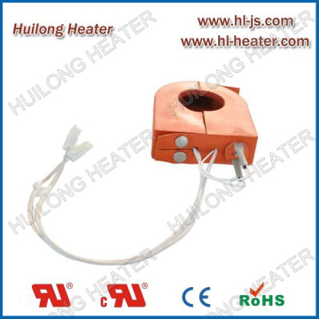Electric silicone heater semiconductor industry application