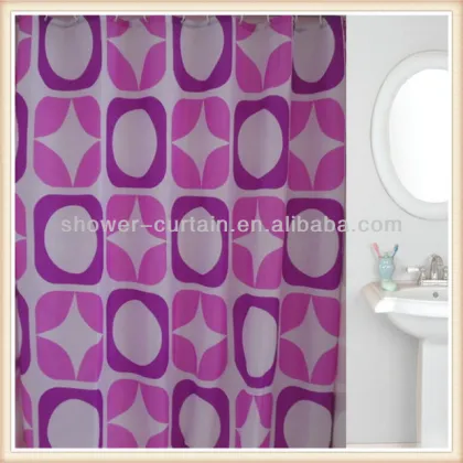 double swag shower curtain with valance with valance