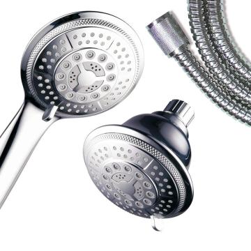 Pressure Spray Shower Head With Removable handheld shower