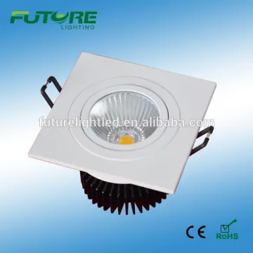 9w Dimmable cob square led spot ceiling light