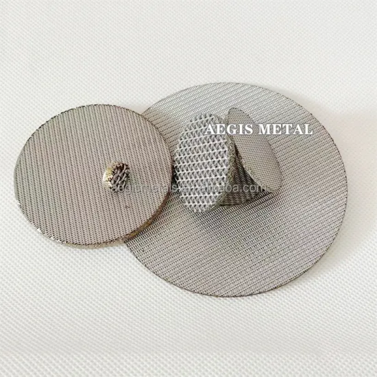 Sintered Mesh Round Filter Disc 100 Micron 316/316L SUS Stainless Steel for Espresso