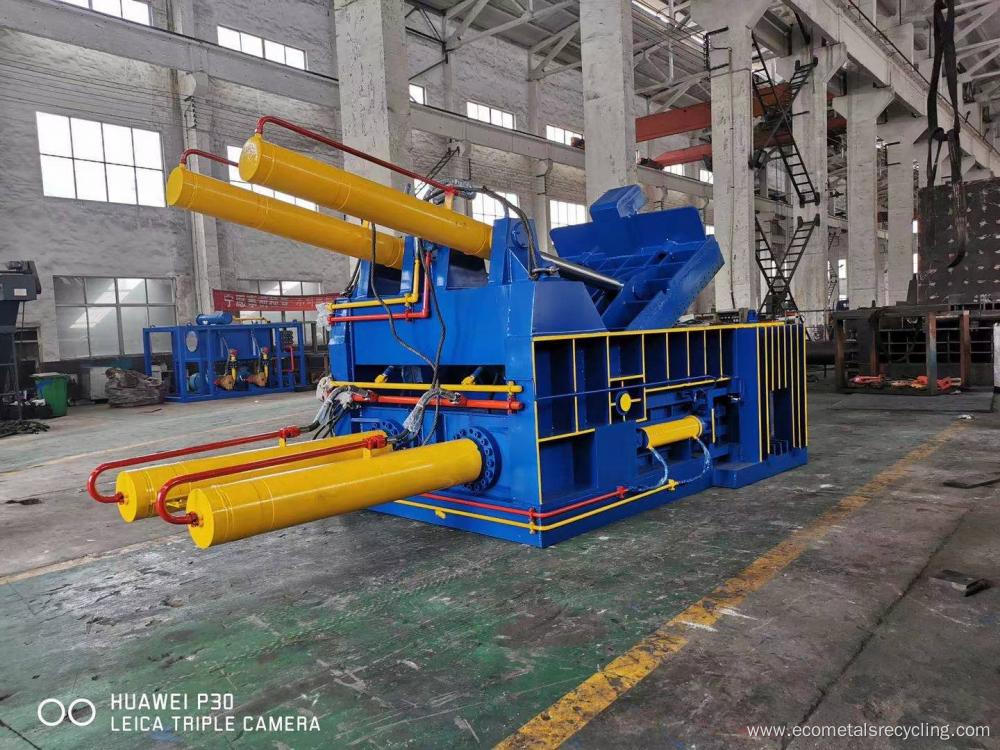 Automatic Aluminium Steel Sheets Metal Waste Baler