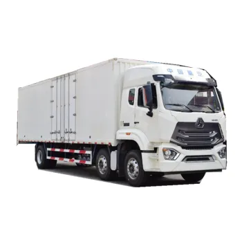 14 Ton Load Capacity  6*2 SINOTRUK Cargo Truck/9M Van Lorry Truck For Sale