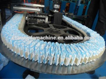 machine manufacturing baby diapers