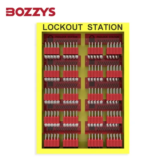 Chinese Manufacturer Oversized Integrated Steel Safety Padlocks for Station Equipment Cabinets