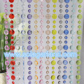 Décoration de séparateur de pièce d&#39;écran de perles à facettes en cristal acrylique