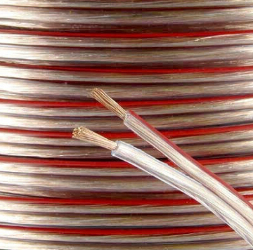 High Quality Transparent Audio Speaker Cable