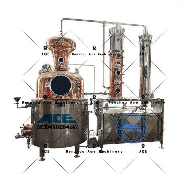 Micro Distillerie de 100L très efficace pour la production de whisky, de brandy, de gin et d'éthanol