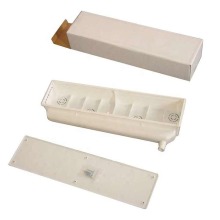 Plastic box for split air conditioner