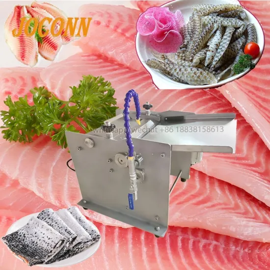 Automatic Industrial Fish Skin Removing Machine for Fillets and Seafood