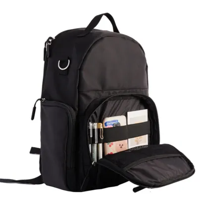 Vegan Unisex Newborn Baby Essentials Diaper Backpack for Moms