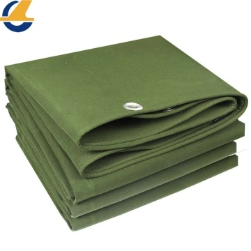 Waterproof Canvas Fabric Wax Coated Canvas Tarpaulin - China