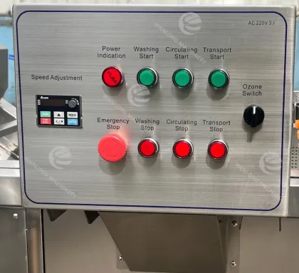 Industrial Fruit and Vegetable Washing Machine | High-Capacity Vegetable Cleaning Machine