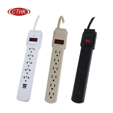 Bestselling 6-Outlet US Standard Power Extension Strip