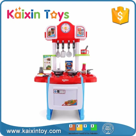 10263550 Battery Operated Children Pretend Kitchen Play Set
