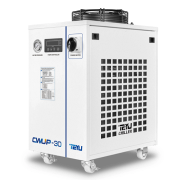 Портативный водоохладитель CWUP-30 для сверхбыстрого лазера УФ-лазера ±0,1°C Прецизионный Modbus 485 Связь