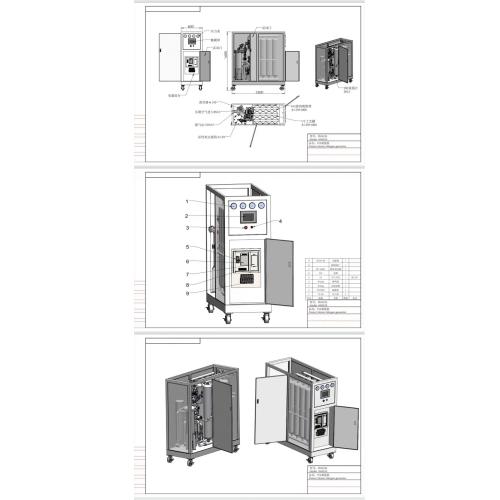 Generador de nitrógeno de PSA para la aplicación de laboratorio