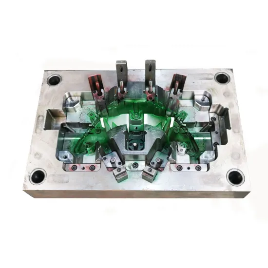 Customized Large Displacement Motorcycle Lamp Mold: PC Transparent Lampshade & PP Rear Shell Injection Mold
