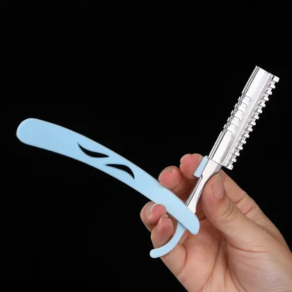  Portable Hairdressing Razor for Eyebrow Trimming and Shaving 