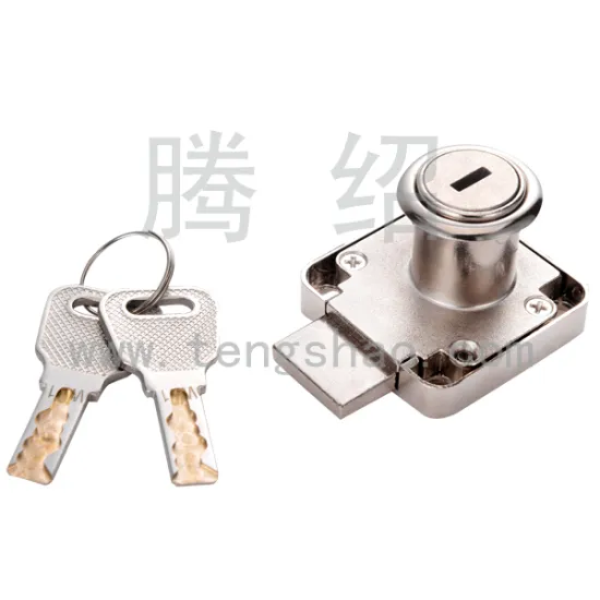 whole brass waveform key funiture multi drawer lock made from tengshao