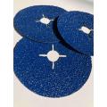 fiber disc 5inch grain zircon thickness 0.8mm