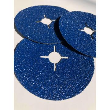 fiber disc 5inch grain zircon thickness 0.8mm