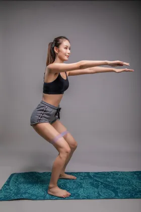 latex resistance band fitness exercise bands