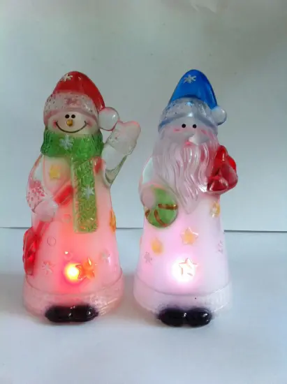 LED Christmas Lighting Santa and Snowman Lights