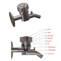 Tri Clamp Sanitary Stainless Steel Beer Fermentation Tank with Sampling Valve