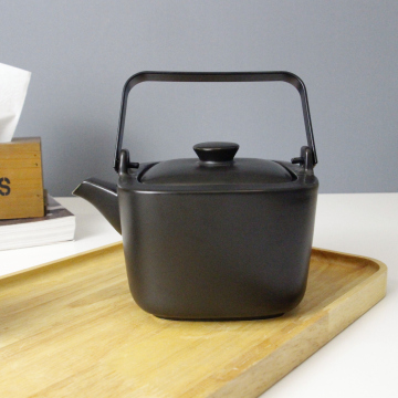 Blooming Loose Leaf Ceramic Teapot with Stainless Steel Infuser