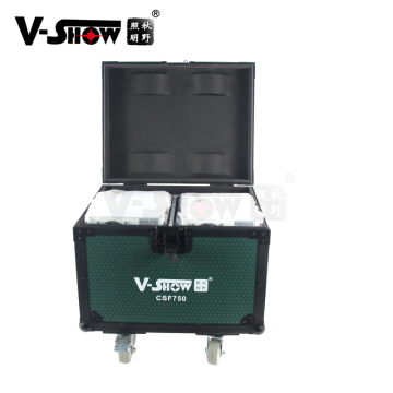 VSHOW CSF750 Flight Case for 750W Firework Machine with Remote Control