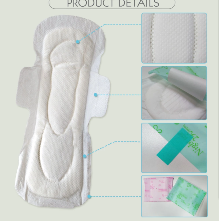 winged sanitary pad