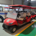4-seater open lead-acid pure electric car
