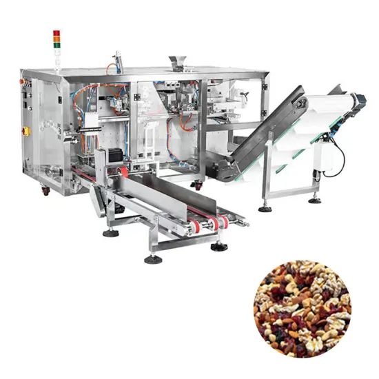 Premade Zipper Pouch Packing Machine for Salt, Rice, Coffee, and Nuts