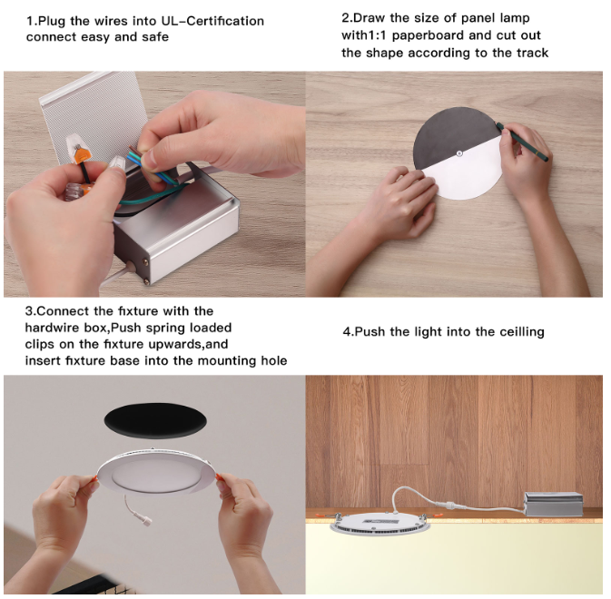 The Bright Future of Interior Lighting: 4-Inch Slim LED Downlights