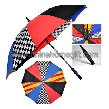 Renkli golf umbrella