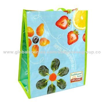 PP Shopping Bag with Matte Lamination, Customized Weight, Sizes and Designs are Accepted