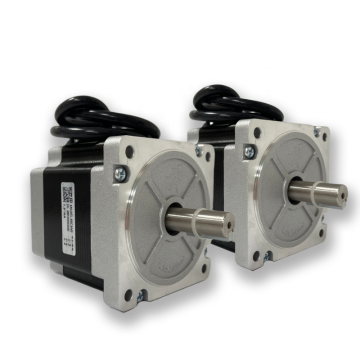 Tork tinggi flythrough CNC 4-axis NEMA 34 Stepper Motor Kit