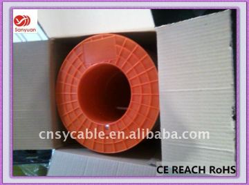 Cable TV system physical foaming polyethylene insulating coaxial cable(CE REACH RoHS ISO9001)