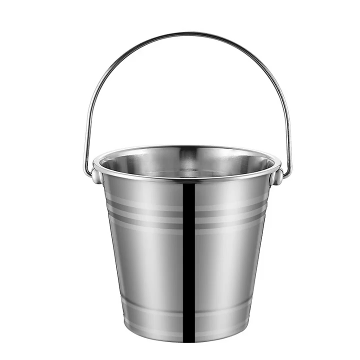 304s ice bucket 3L metal processing thickening