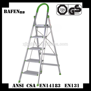 folding truck step BF-105B wide step ladder 5steps