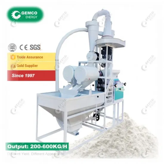 Super Long Life Automatic Grain Mill Machine for Maize, Sorghum, Wheat, Rice, Cassava, and Dried Potato Tapioca